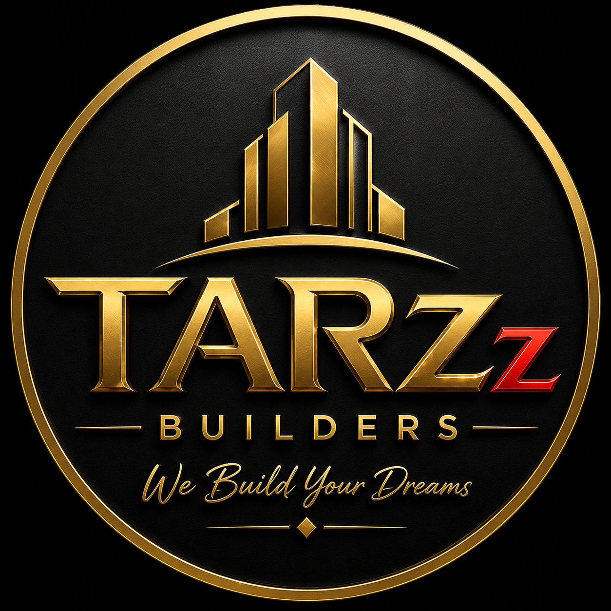 TARZz Builders Company Logo - Steel Fabrication and Engineering Solutions